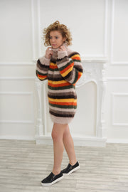 Striped Mohair Sweater