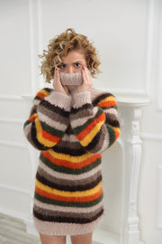 Striped Mohair Sweater