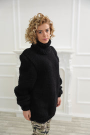 Turtleneck Wool Sweater