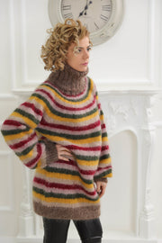 Striped Mohair Sweater