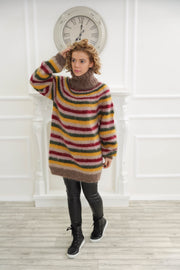 Striped Mohair Sweater