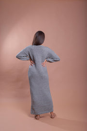 2XL Ready to ship Grey Sweater Dress