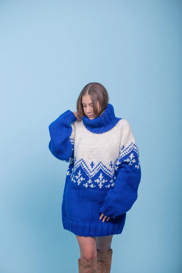 Chunky Nordic Wool Sweater