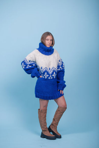 Chunky Nordic Wool Sweater