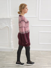 Wool Nordic Sweater Dress