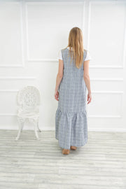 Long Linen Dress with Pockets