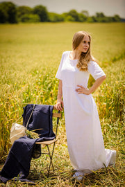 Long Linen Summer Dress