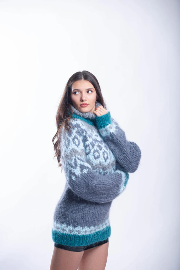 Fluffy Icelandic Mohair Sweater