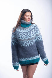 Fluffy Icelandic Mohair Sweater