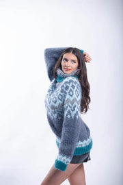 Fluffy Icelandic Mohair Sweater