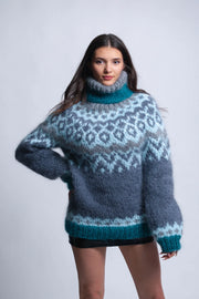 Fluffy Icelandic Mohair Sweater