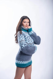 Fluffy Icelandic Mohair Sweater