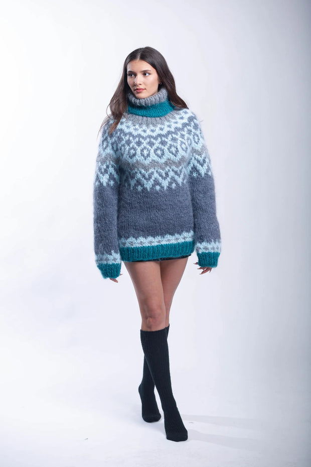 Fluffy Icelandic Mohair Sweater