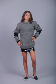 Unisex Hand Knit Wool Sweater