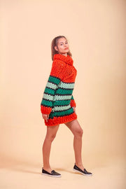 Multicolor Merino Wool Sweater