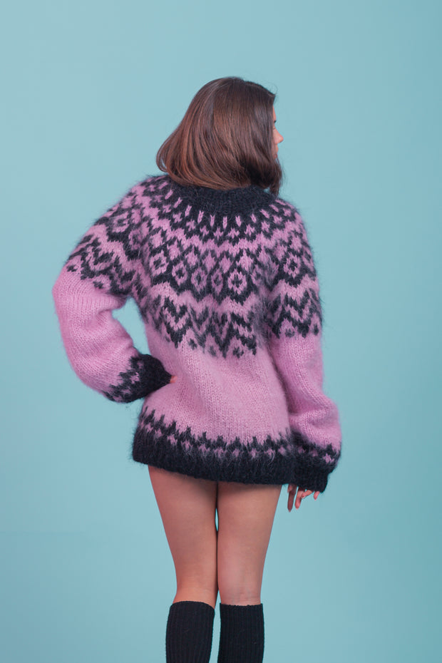 Pink Nordic Jumper