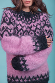 Pink Nordic Jumper