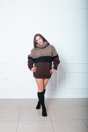 Natural wool sweater