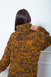 Melange wool sweater