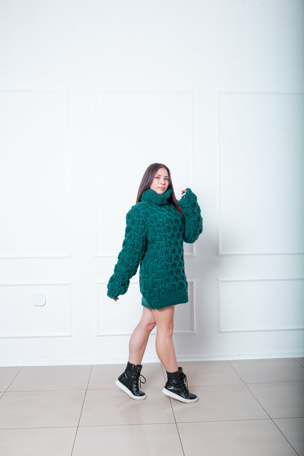 Handmade wool sweater