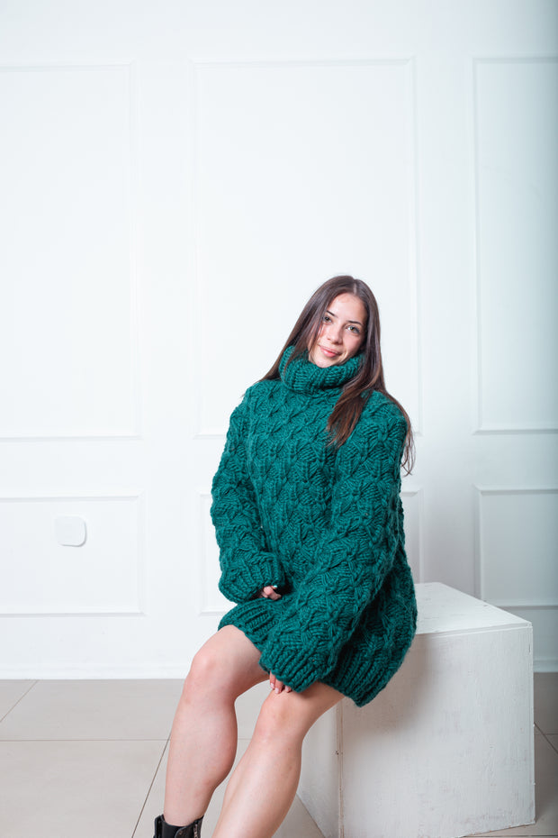 Handmade wool sweater