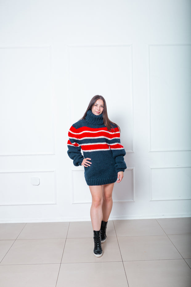 Unisex knit sweater