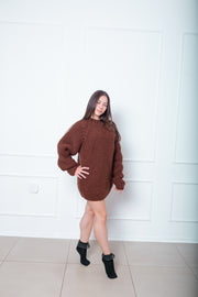 Hand knitted wool sweater