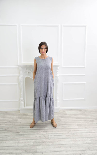 Long Linen Dress