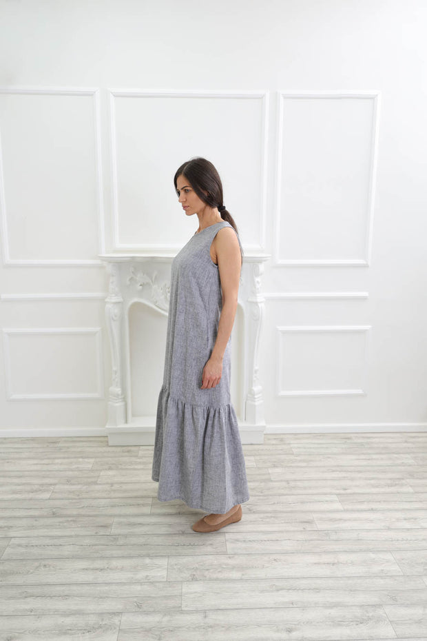 Long Linen Dress