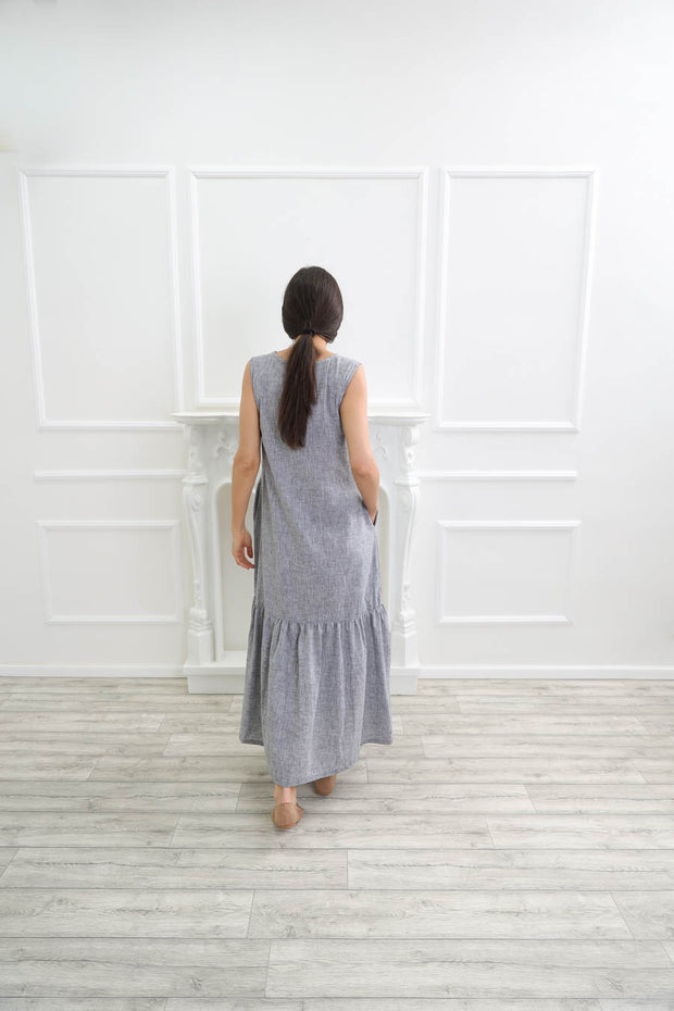 Long Linen Dress