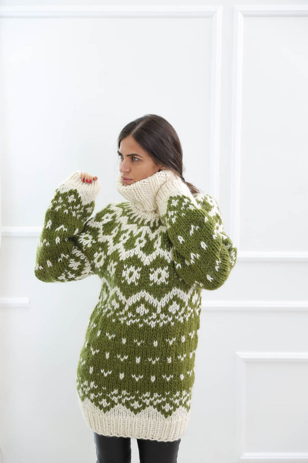 Nordic wool sweater