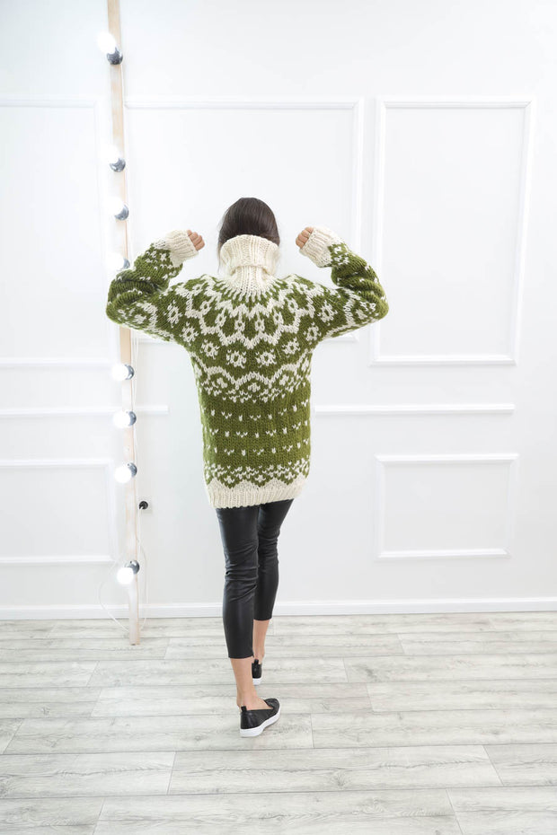 Nordic wool sweater