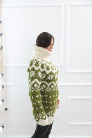 Nordic wool sweater