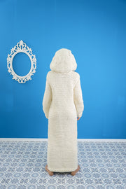 Hoodie wool dress