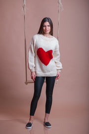 Wool Soft Valentine Sweater