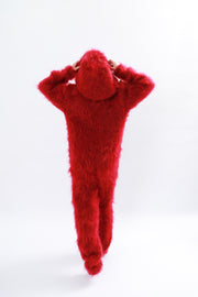 Mohair Hoodie Turtleneck Catsuit