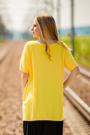 Yellow Loose Top