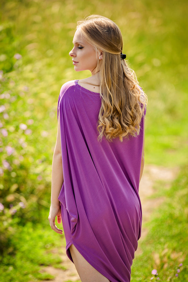 Purple Long Dress