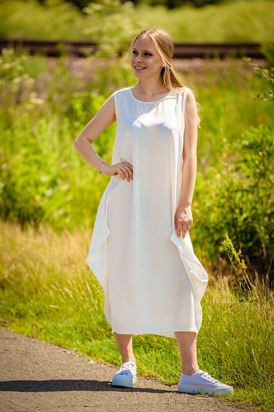 White Long Dress