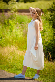 White Long Dress