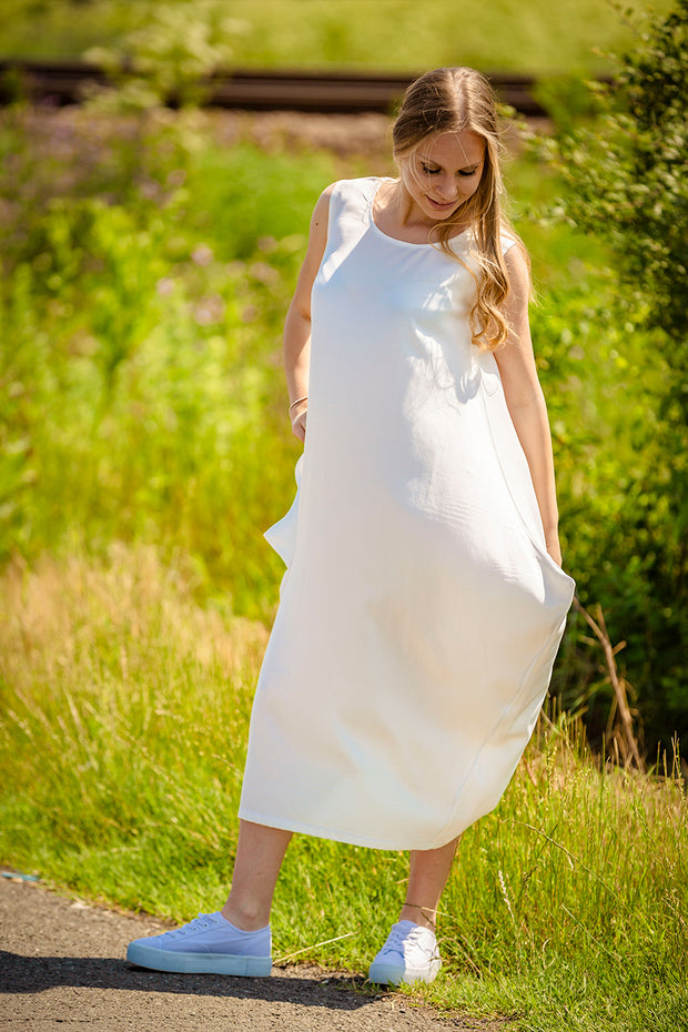 White Long Dress