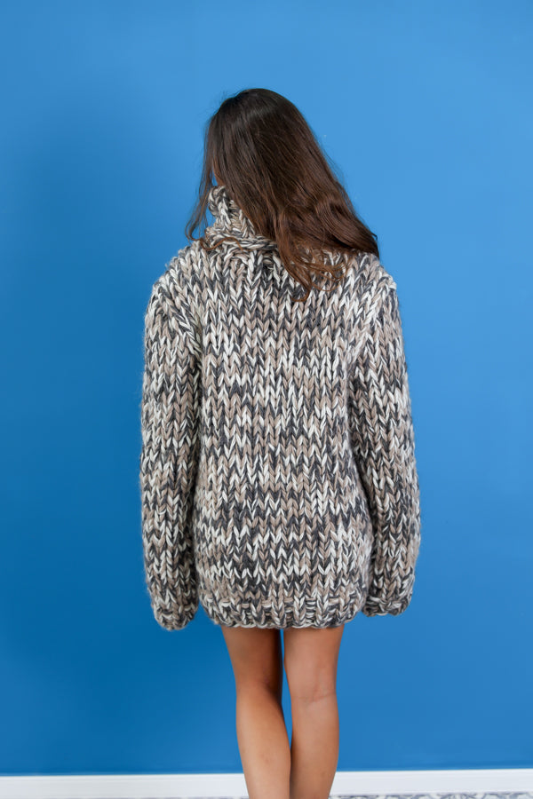 wool melange  sweater